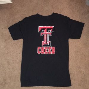 Texas tech cheer shirt